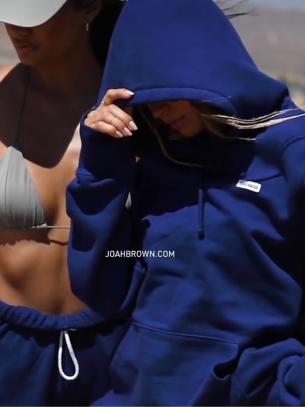Joah Brown “LA Blue” Hoodie S/M - Picture 4 of 16